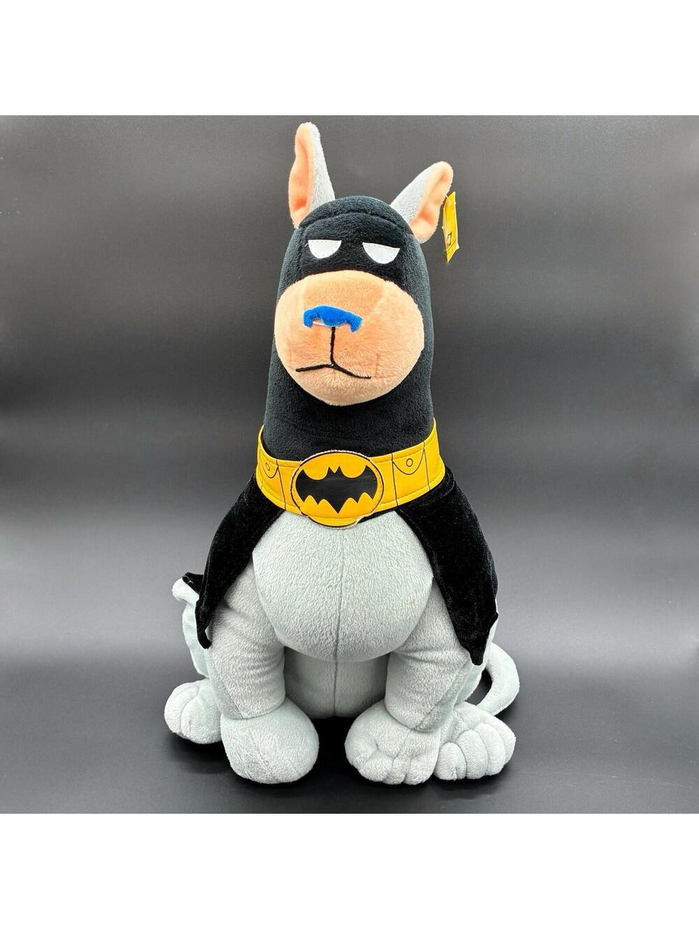 Vintage DC Comics Krypto Superdog Ace Bat-Hound Plush 20” Nanco NWT